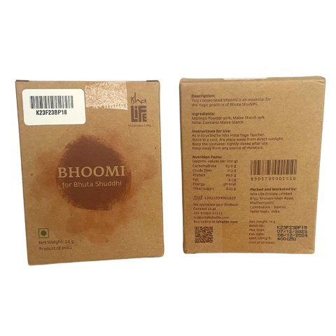 Bhuta Shuddhi Bhoomi Nachfüllpackung - 16g Bhuta Shuddhi Bhoomi Nachfüllpackung - 16g