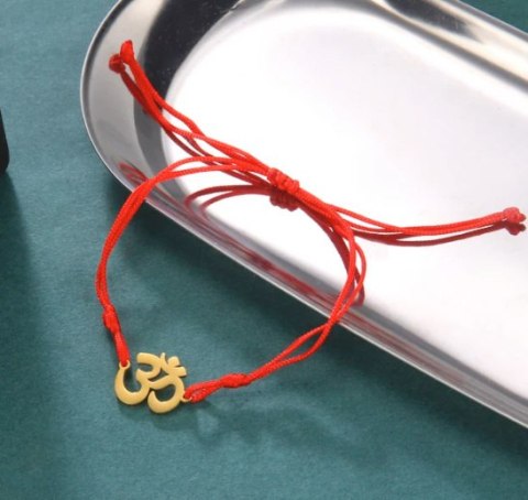 Edelstahl-Schnür-AUM-Armband verstellbar Rot Edelstahl-Schnür-AUM-Armband verstellbar Rot