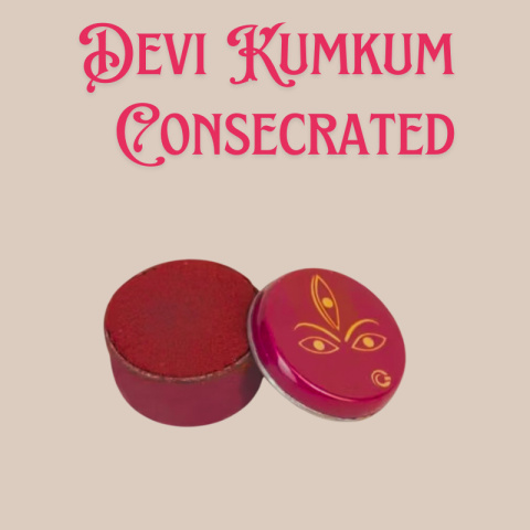 Devi Linga Bhairavi Kumkum SMALL Pack Consecrated Devi Linga Bhairavi Kumkum SMALL Pack Consecrated