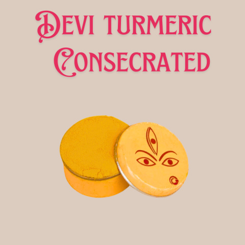 Devi Linga Bhairavi Turmeric SMALL Pack Consecrated Devi Linga Bhairavi Turmeric SMALL Pack Consecrated