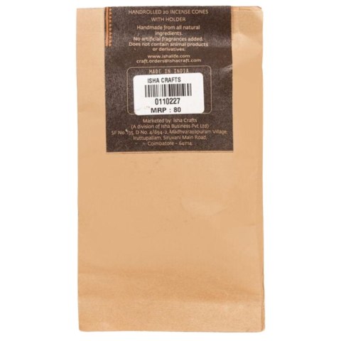 Akash/Äther konische Räucherstäbchen (Packung mit 20 Kegeln) Akash/Äther konische Räucherstäbchen (Packung mit 20 Kegeln)