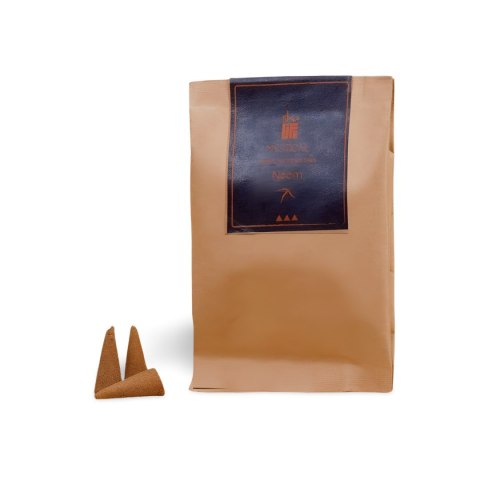 Konische Räucherstäbchen Neemduft (Packung mit 20 Kegeln) Konische Räucherstäbchen Neemduft (Packung mit 20 Kegeln)