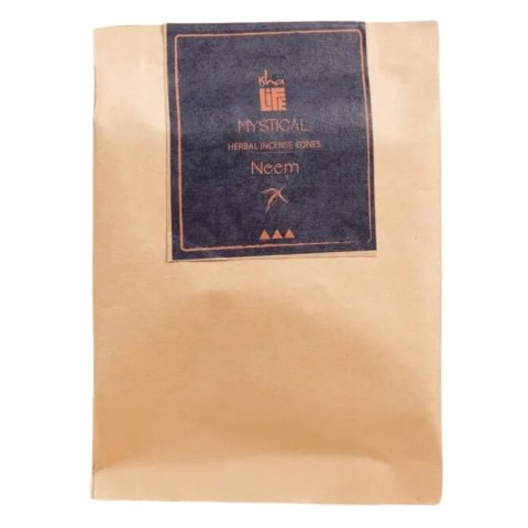 Konische Räucherstäbchen Neemduft (Packung mit 20 Kegeln) Konische Räucherstäbchen Neemduft (Packung mit 20 Kegeln)