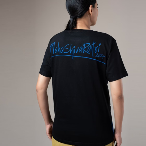 Koszulka Hey Adiyogi Unisex T Shirt (Glow in the dark) L Koszulka Hey Adiyogi Unisex T Shirt (Glow in the dark) L