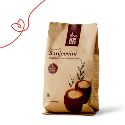 Sanjeevini Instant (250 g) Neu Instant-Mehrkorn-Gesundheitsgetränk Sanjeevini Instant (250 g) Neu Instant-Mehrkorn-Gesundheitsgetränk