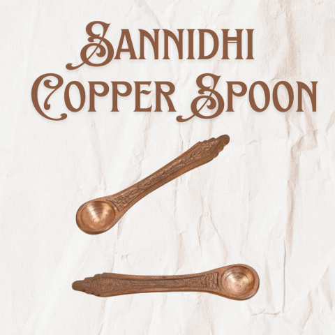 Sannidhi Copper Spoon ISHA Sannidhi Copper Spoon ISHA
