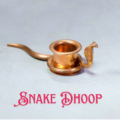 Traditioneller Snake Dhoop Stand (Copper) ISHA Traditioneller Snake Dhoop Stand (Copper) ISHA