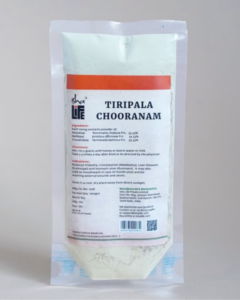 Triphala Tiripala Chooranam, 100 g ISHA Triphala Tiripala Chooranam, 100 g ISHA