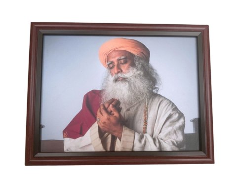 Gerahmtes Foto Sadhguru ISHA 22,5x17,5 Gerahmtes Foto Sadhguru ISHA 22,5x17,5