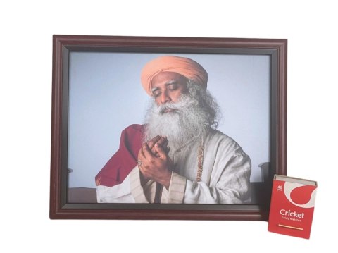 Gerahmtes Foto Sadhguru ISHA 22,5x17,5 Gerahmtes Foto Sadhguru ISHA 22,5x17,5