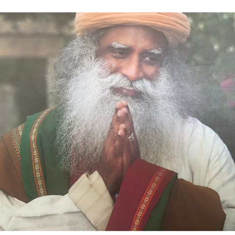 Gerahmtes Foto Sadhguru ISHA 25x17,5 Gerahmtes Foto Sadhguru ISHA 25x17,5