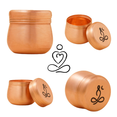 SADHAKA Kupferbox für Vibhuti (hoch) ISHA SADHAKA Kupferbox für Vibhuti (hoch) ISHA