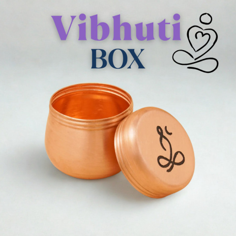 SADHAKA Kupferbox für Vibhuti (hoch) ISHA SADHAKA Kupferbox für Vibhuti (hoch) ISHA