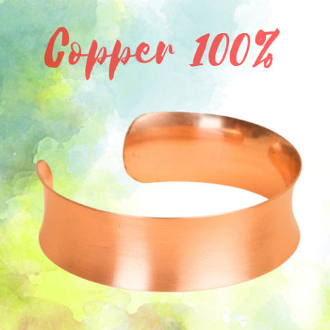 Kupferarmband -100% Kupferschmuck ISHA Kupferarmband -100% Kupferschmuck ISHA