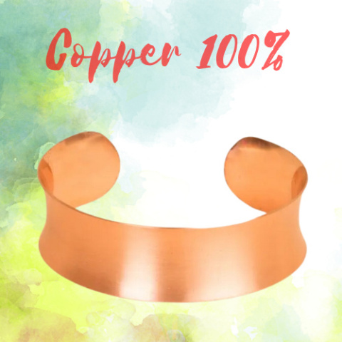Kupferarmband -100% Kupferschmuck ISHA Kupferarmband -100% Kupferschmuck ISHA