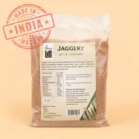 Reiner und natürlicher Jaggery. Eine tolle Alternative zu weißem Zucker. Keine Chemikalien. (500 g) Reiner und natürlicher Jaggery. Eine tolle Alternative zu weißem Zucker. Keine Chemikalien. (500 g)