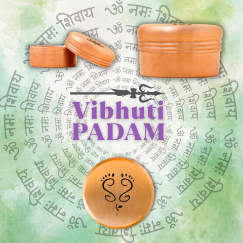 PADAM Kupferbox für Vibhuti (Mittel) ISHA PADAM Kupferbox für Vibhuti (Mittel) ISHA