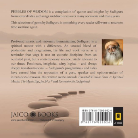 Pebbles Of Wisdom Sadhguru Buch - Englisch Pebbles Of Wisdom Sadhguru Buch - Englisch