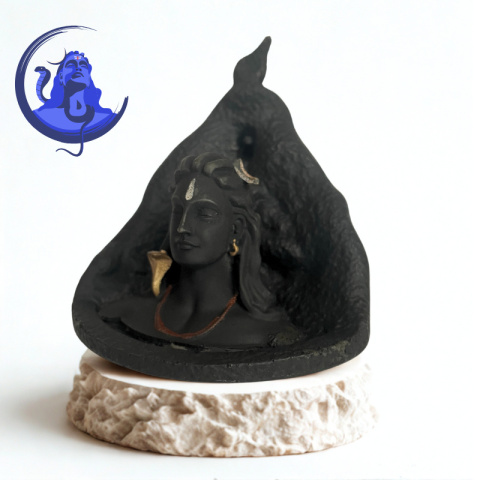 Adiyogi Backflow - Räucherstäbchenhalter + 15 Räucherstäbchen Adiyogi Backflow - Räucherstäbchenhalter + 15 Räucherstäbchen