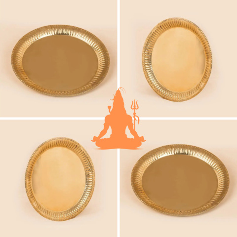 Sannidhi Opferplatte Messing ISHA Sannidhi Opferplatte Messing ISHA