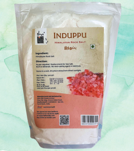 Induppu Steinsalz (500 g). HIMALAYA Rosa Salz Induppu Steinsalz (500 g). HIMALAYA Rosa Salz