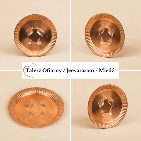 Opferplatte / Jeevarasam / Kupfer PADAM ISHA Opferplatte / Jeevarasam / Kupfer PADAM ISHA