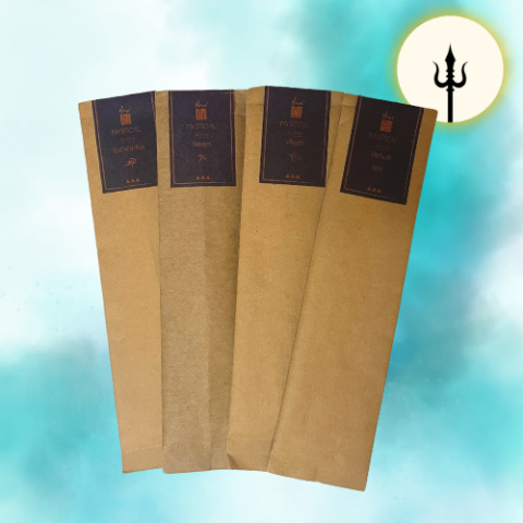 MYSTICAL Set Eucalyptus, Neem, Vilvam, Vibhuti MYSTICAL Set Eucalyptus, Neem, Vilvam, Vibhuti