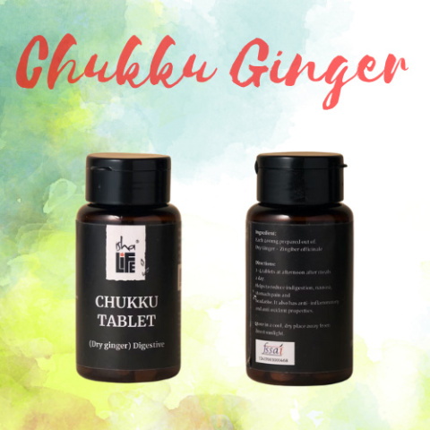 Chukku Tablette Trocken Ingwer, 60 Stk. ISHA Chukku Tablette Trocken Ingwer, 60 Stk. ISHA