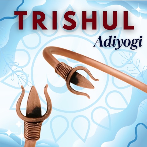 ISHA Trishul Snake Manschettenarmband 100% Kupfer ISHA Trishul Snake Manschettenarmband 100% Kupfer