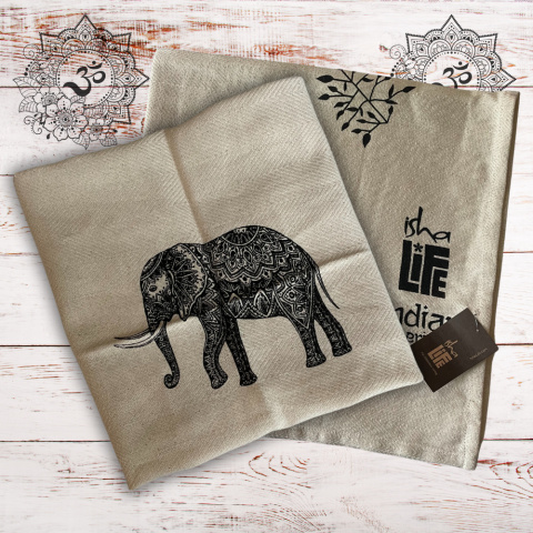 BIG Indian Experience Handtuch aus Bio-Baumwolle SHA BIG Indian Experience Handtuch aus Bio-Baumwolle SHA