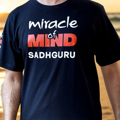 Miracle of Mind T-Shirt Größen ISHA UNISEX Miracle of Mind T-Shirt Größen ISHA UNISEX