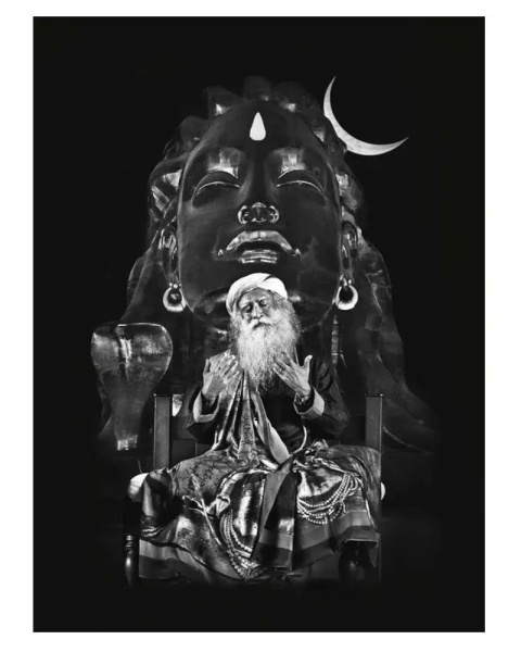 Poster Sadhguru & Adiyogi GROSS 42x30cm Poster Sadhguru & Adiyogi GROSS 42x30cm