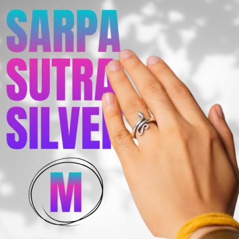 Schlangenring Sarpa Sutra silber (Größe M) Schlangenring Sarpa Sutra silber (Größe M)