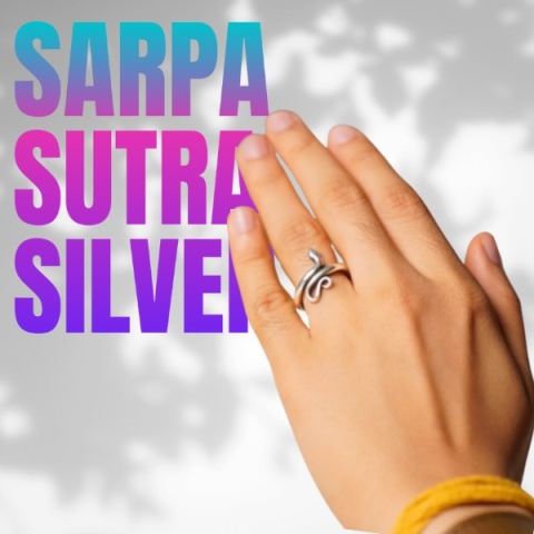Schlangenring Sarpa Sutra silber (Größe S) Schlangenring Sarpa Sutra silber (Größe S)