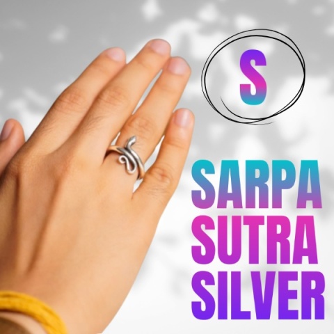 Schlangenring Sarpa Sutra silber (Größe S) Schlangenring Sarpa Sutra silber (Größe S)