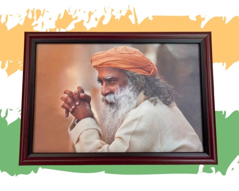 Gerahmtes Foto Sadhguru ISHA - 25x17,5 Gerahmtes Foto Sadhguru ISHA - 25x17,5